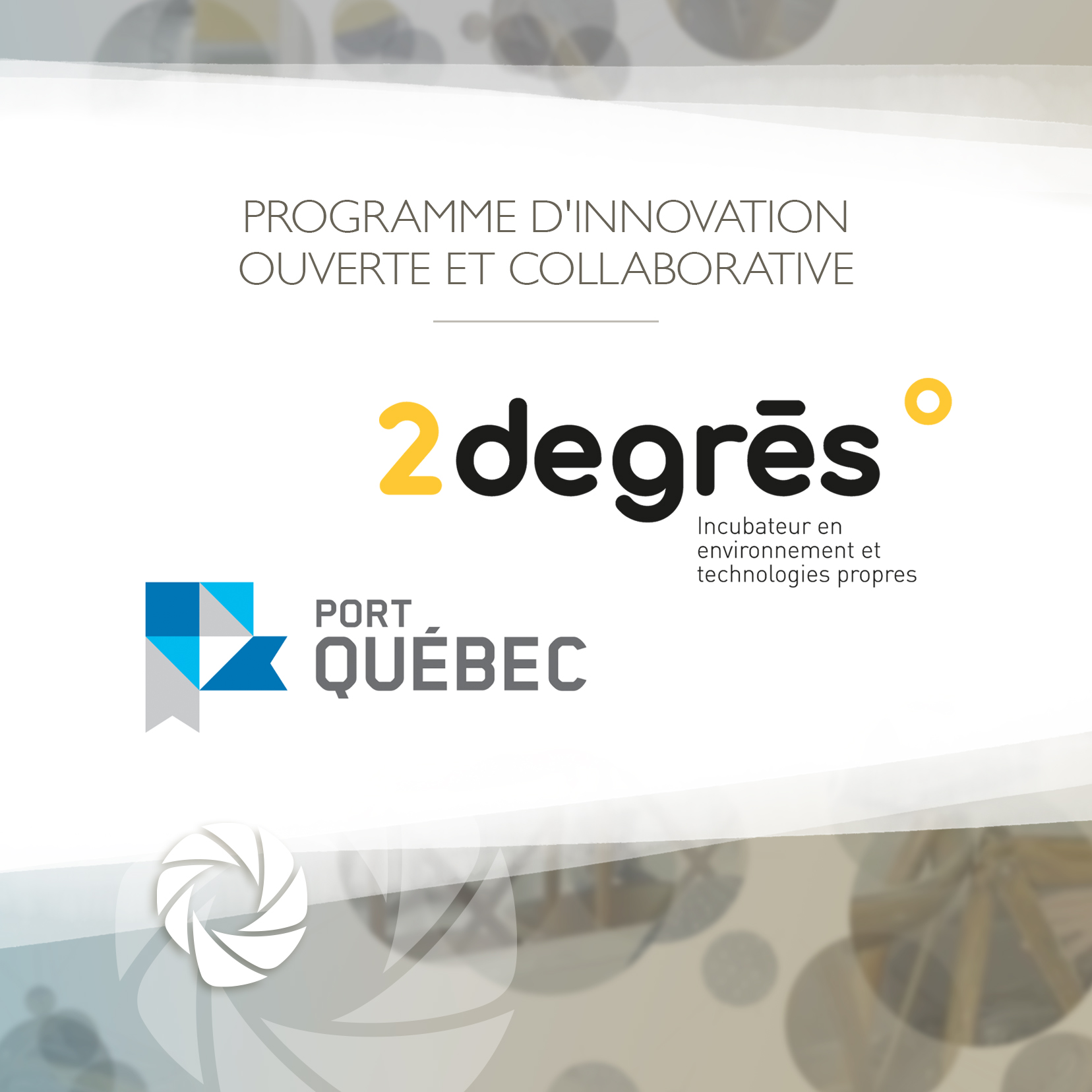 NISKAE rejoint la cohorte 2024 du Programme d'Innovation Ouverte et Collaborative proposé conjointement par 2 Degrés et le Port de Québec